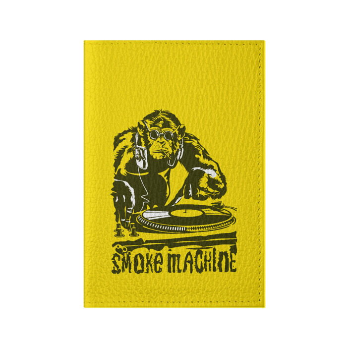 Обложка для паспорта матовая кожа Дым машина фото