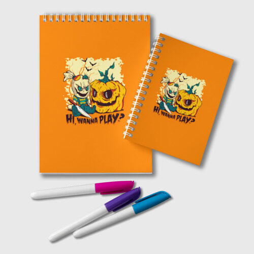 Блокнот Halloween фото