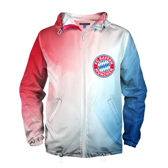 Мужская ветровка 3D FC BAYERN / БАВАРИЯ фото