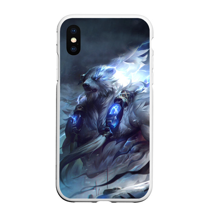 Чехол для iPhone XS Max матовый League of legends Волибир фото