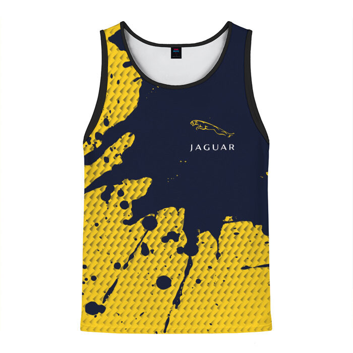 Мужская майка 3D JAGUAR Ягуар фото