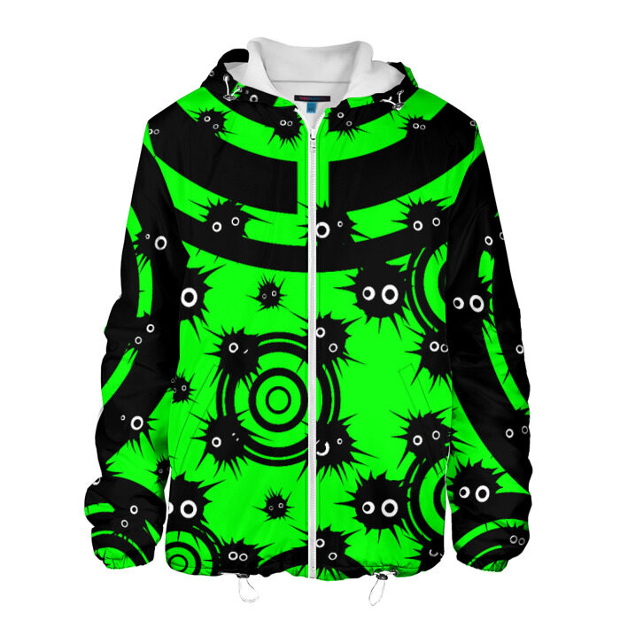 Мужская куртка 3D КОЛЮЧКИ фото