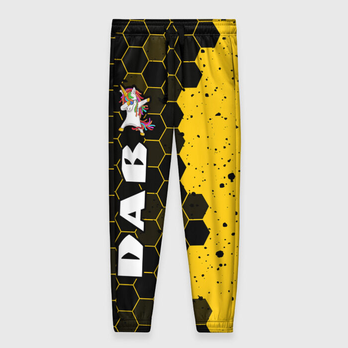 Женские брюки 3D ЕДИНОРОГ DAB фото