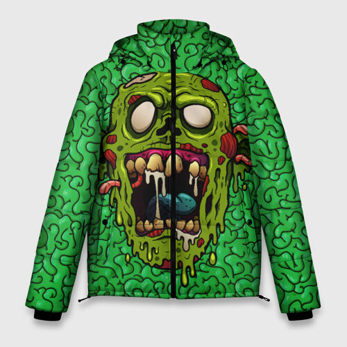 Мужская зимняя куртка 3D Зомби фото