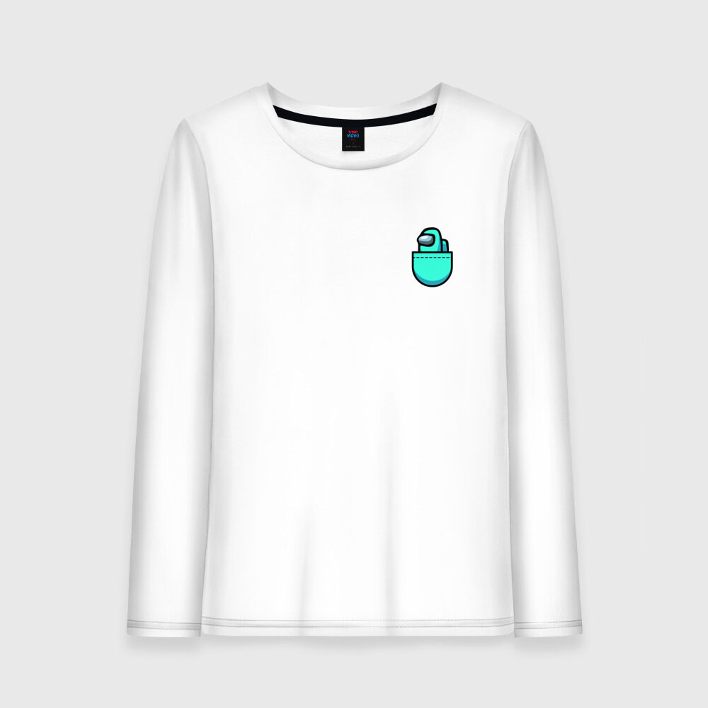 Женский лонгслив хлопок Among Us фото