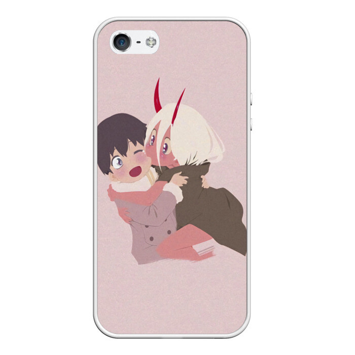 Чехол для iPhone 5/5S матовый ZERO TWO AND HIRO CUTE фото