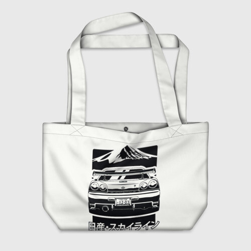 Пляжная сумка 3D Skyline R 34 фото