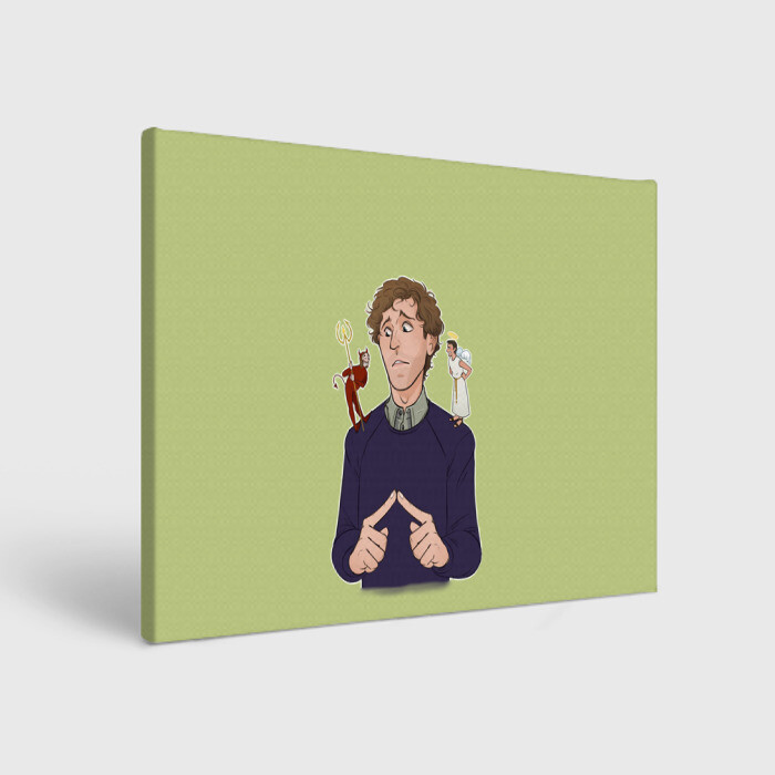 Холст прямоугольный Силиконовая долина фото