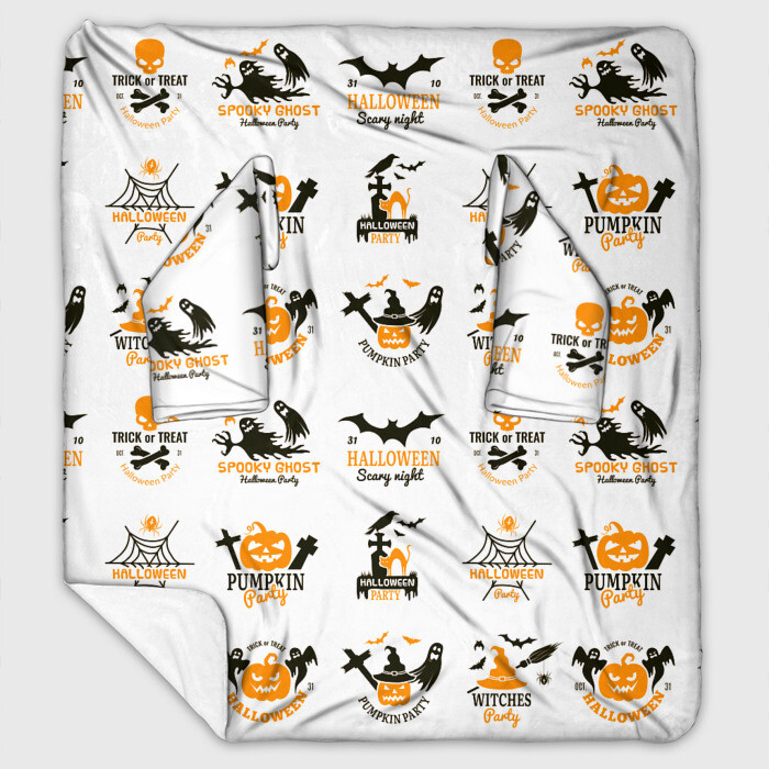 Плед с рукавами Halloween фото