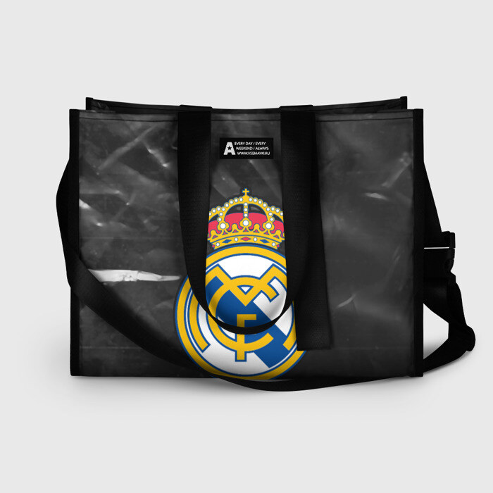 Сумка-шоппер 3D REAL MADRID / РЕАЛ МАДРИД фото