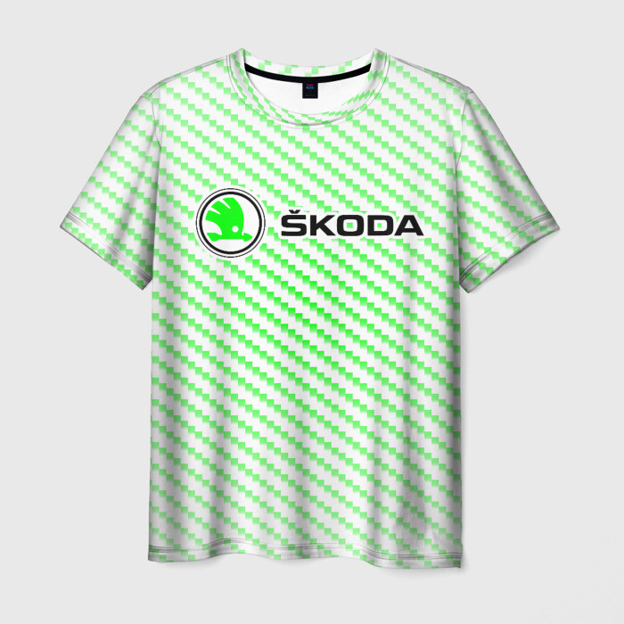 Мужская футболка 3D SKODA / Шкода фото