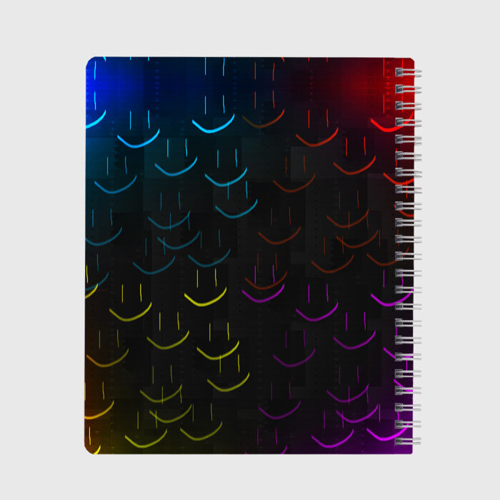 Тетрадь Rainbow smile фото