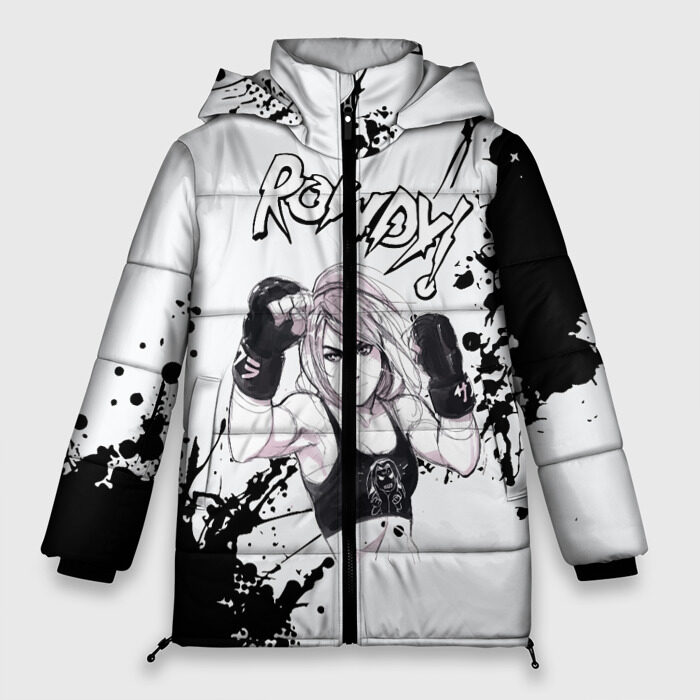 Женская зимняя куртка 3D Ронда Роузи фото