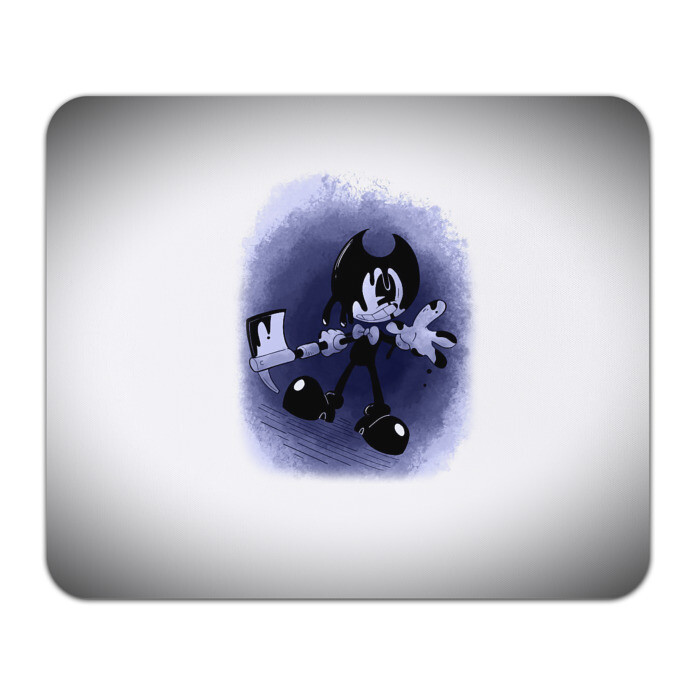 Коврик для мышки прямоугольный Bendy And The Ink Machine фото