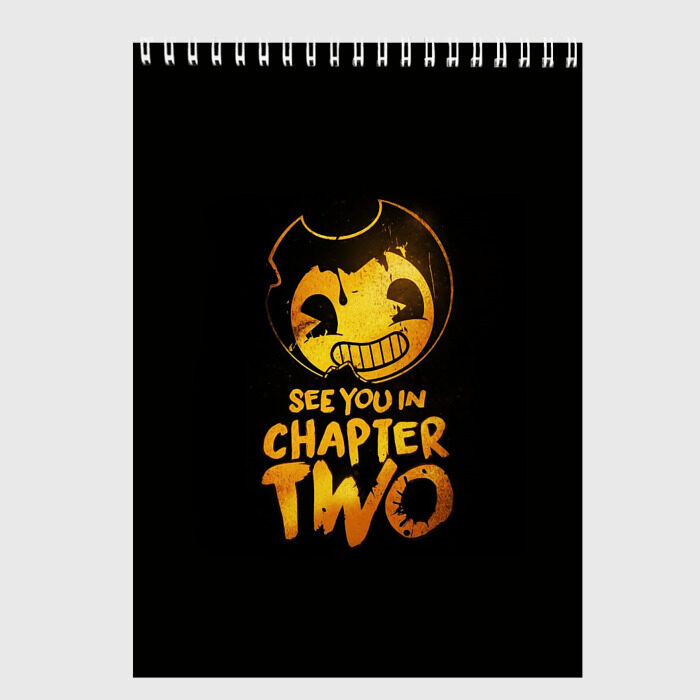 Скетчбук Bendy And The Ink Machine фото