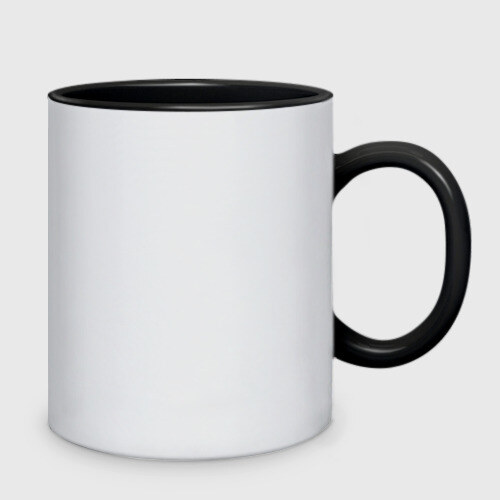 Кружка двухцветная без паники - я староста фото