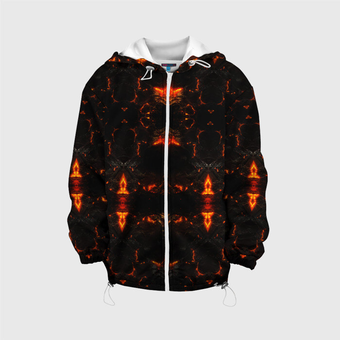 Детская куртка 3D Магма фото