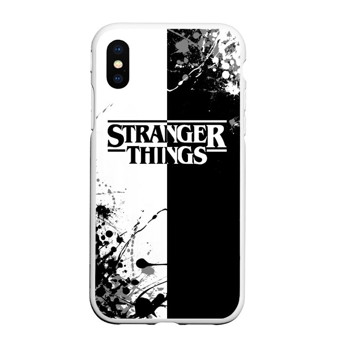 Чехол для iPhone XS Max матовый Stranger Things. фото