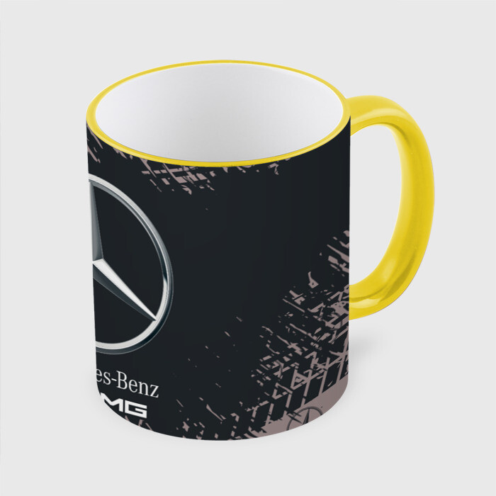 Кружка с полной запечаткой MERCEDES / МЕРСЕДЕС фото