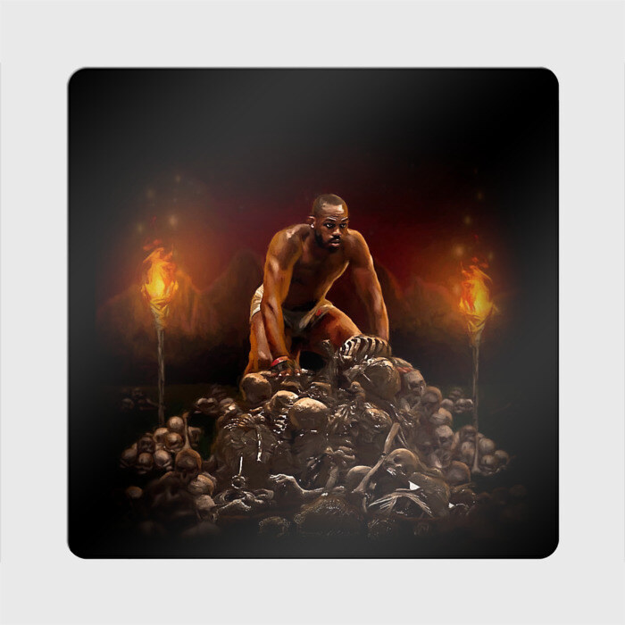 Магнит виниловый Квадрат Джон Джонс фото