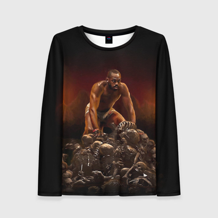 Женский лонгслив 3D Джон Джонс фото