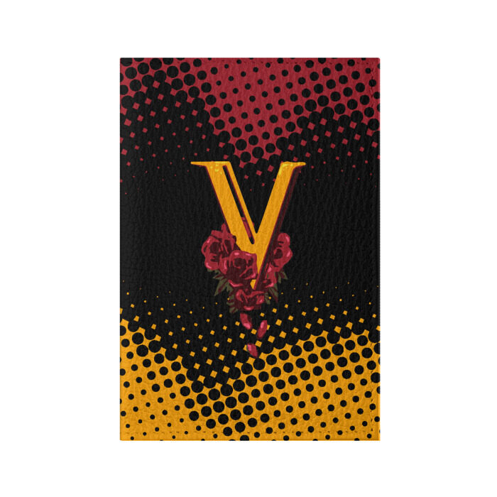 Обложка для паспорта матовая кожа CYBERPUNK 2077 \ VALENTINO. фото