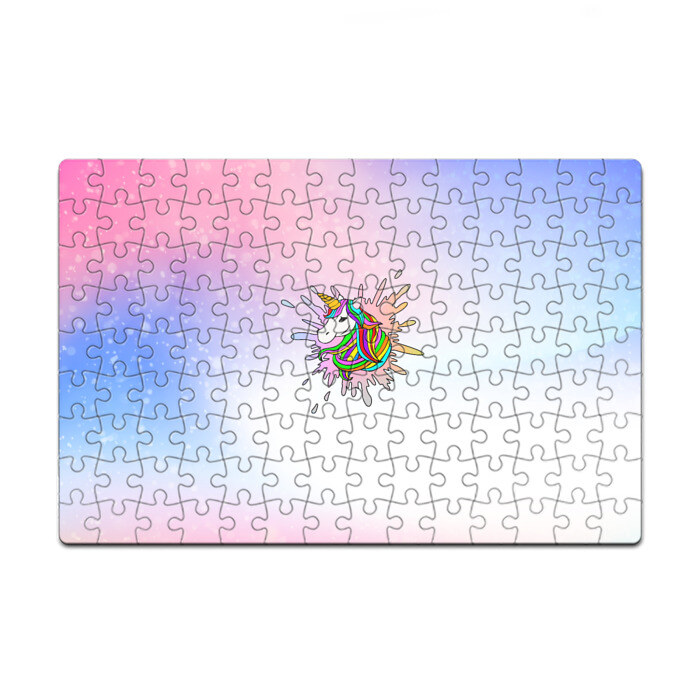 Пазл магнитный 126 элементов Единорог фото