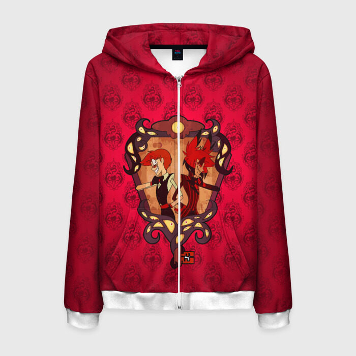 Мужская толстовка 3D на молнии ОТЕЛЬ ХАЗБИН фото