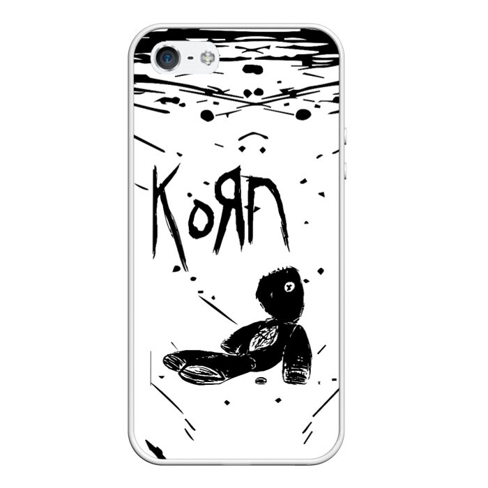 Чехол для iPhone 5/5S матовый korn фото
