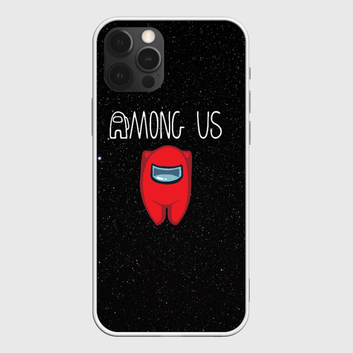 Чехол для iPhone 12 Pro Among us  фото