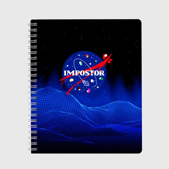 Тетрадь IMPOSTOR NASA фото