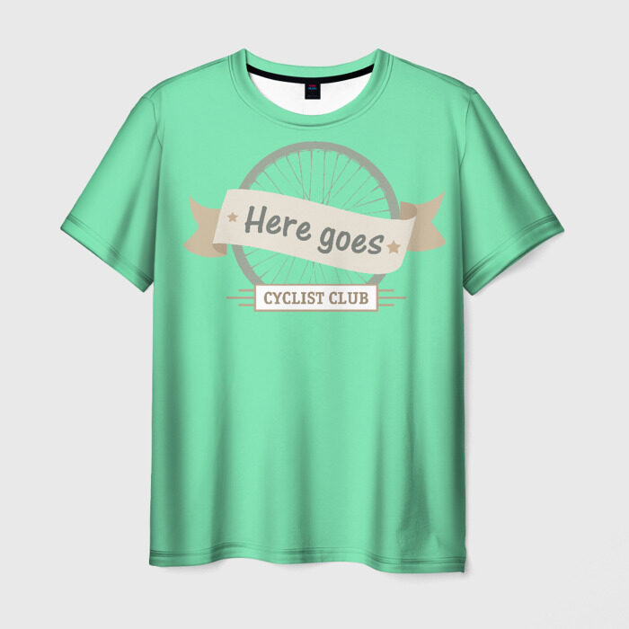 Мужская футболка 3D Here goes фото