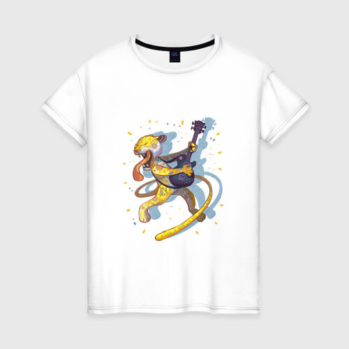 Женская футболка хлопок Рок-звезда фото