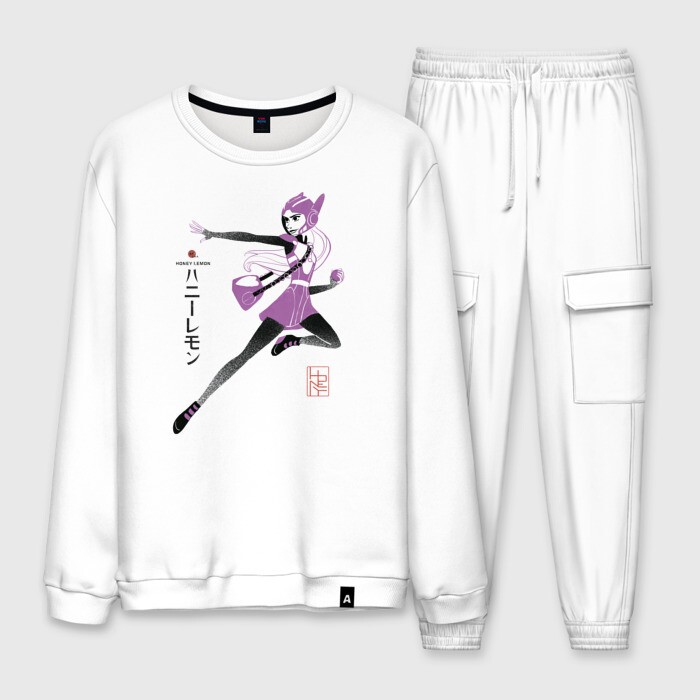 Мужской костюм хлопок Honey Lemon фото