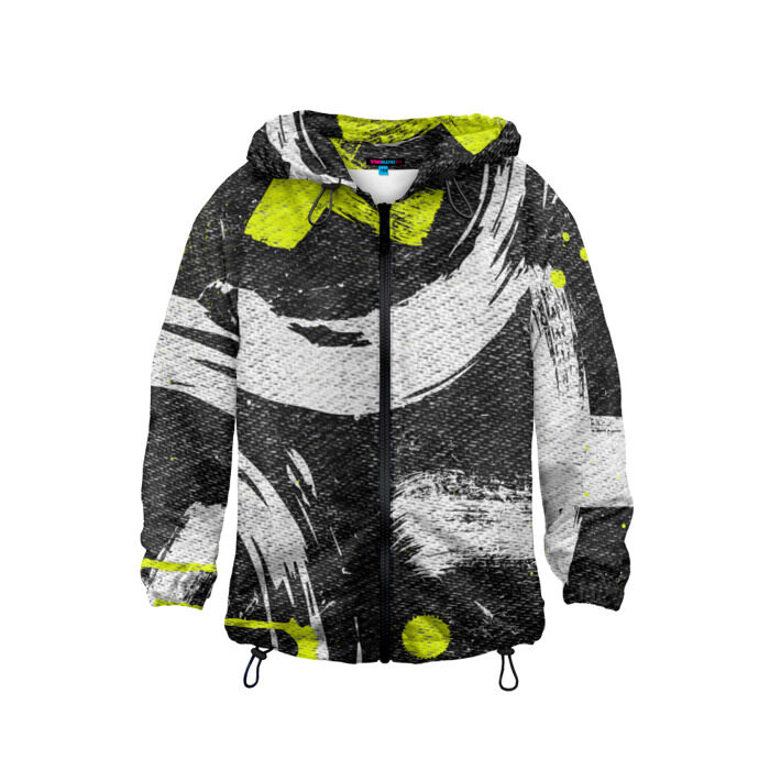 Детская ветровка 3D Grunge Texture фото