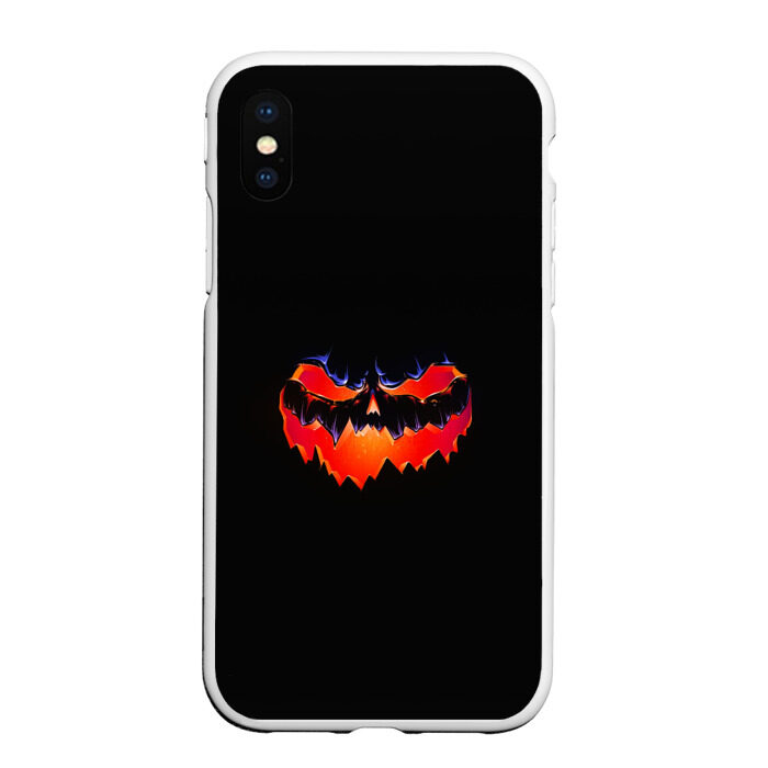 Чехол для iPhone XS Max матовый HALLOWEEN фото