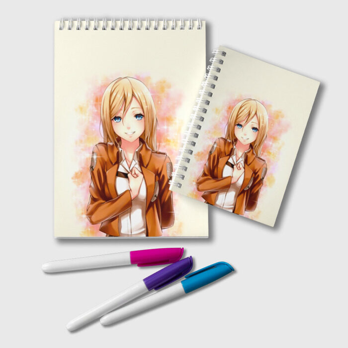 Блокнот Атака на титанов фото