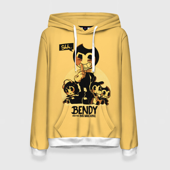Женская толстовка 3D Bendy And The Ink Machine фото