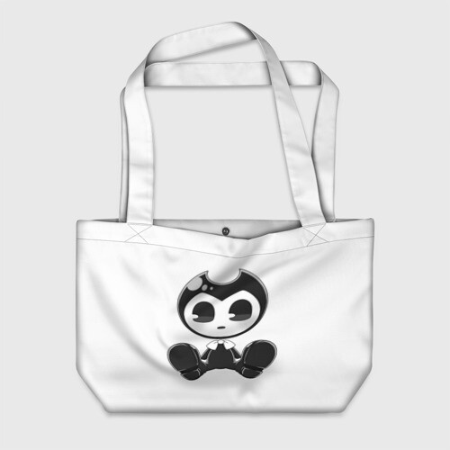 Пляжная сумка 3D Bendy And The Ink Machine фото