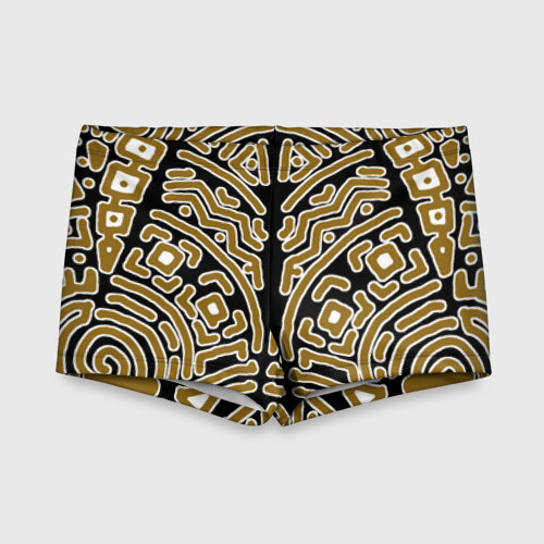 Детские купальные плавки 3D этническое индейское фото