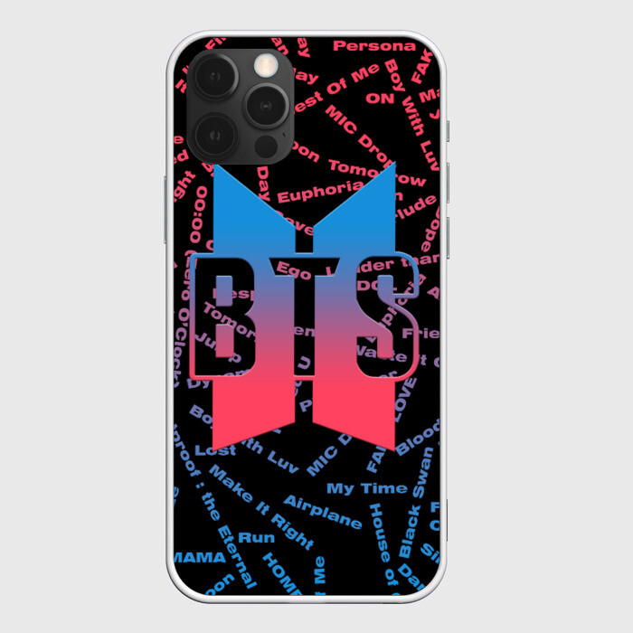Чехол для iPhone 12 Pro BTS SONGS (Z) фото