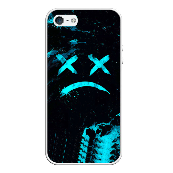 Чехол для iPhone 5/5S матовый Lil Peep фото