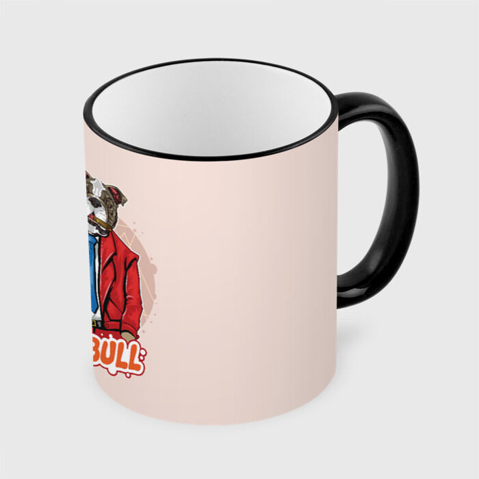 Кружка Питбуль фото