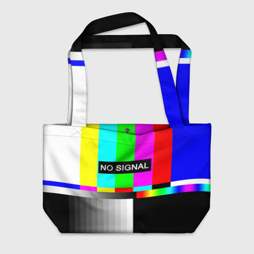 Пляжная сумка 3D NO SIGNAL фото