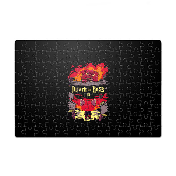 Пазл магнитный 126 элементов Атака на титанов фото