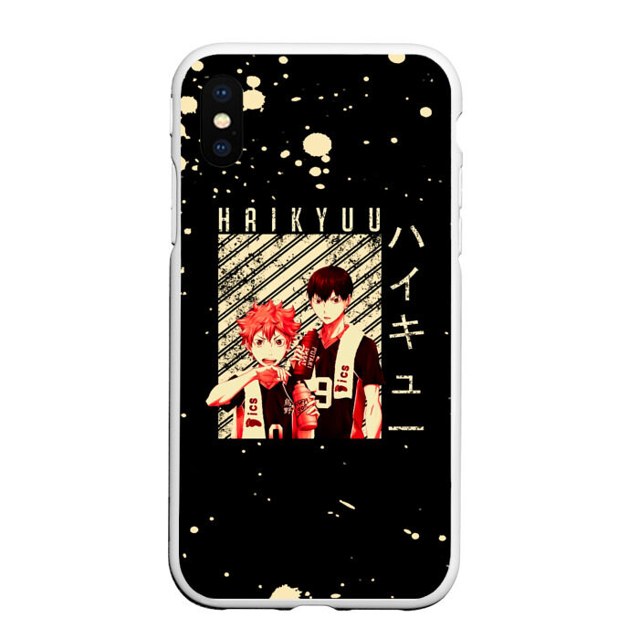 Чехол для iPhone XS Max матовый Атака на титанов фото