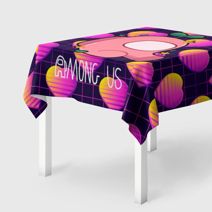 Скатерть 3D Among Us Girl фото