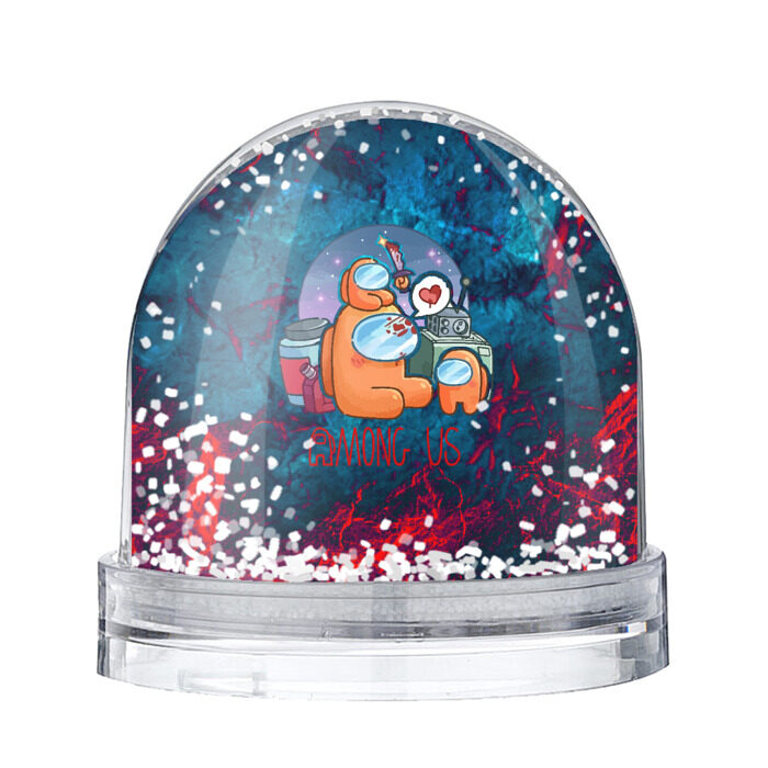 Снежный шар Among Us фото