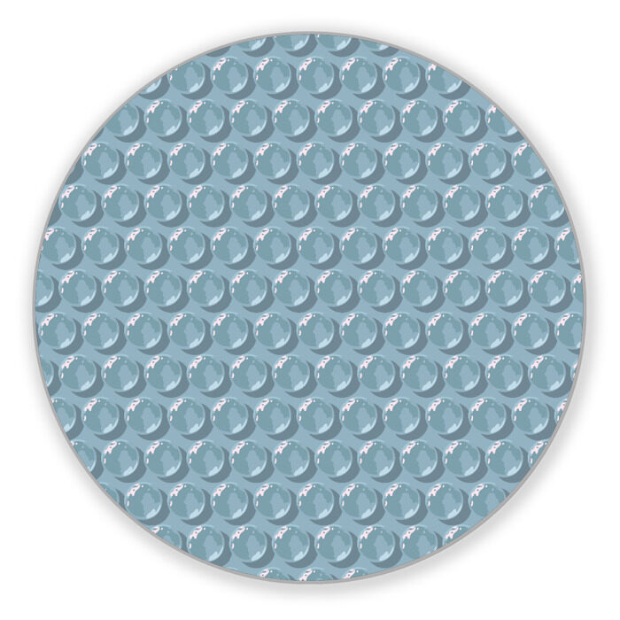 Коврик для мышки круглый Пупырки фото