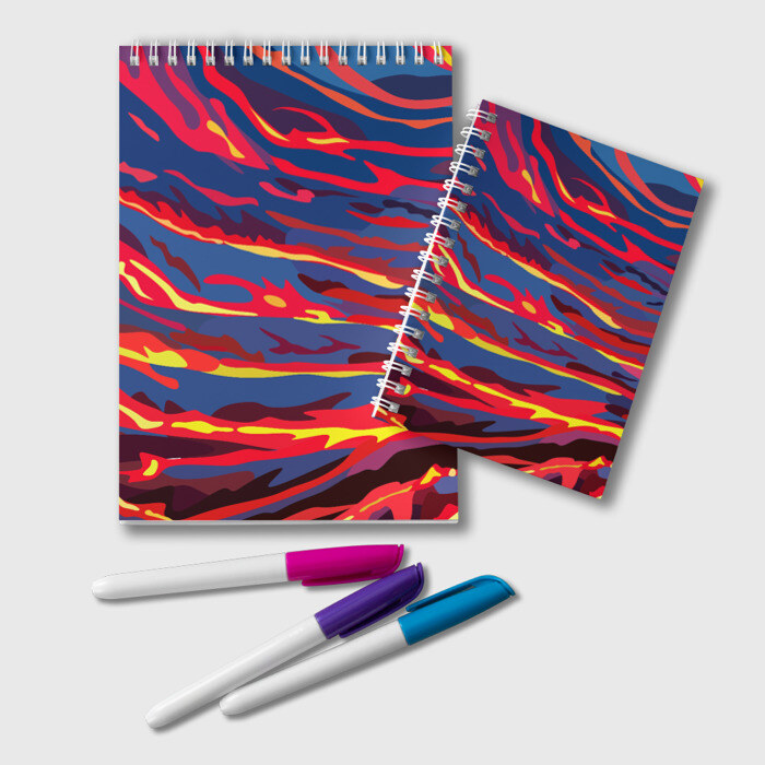 Блокнот Лава фото